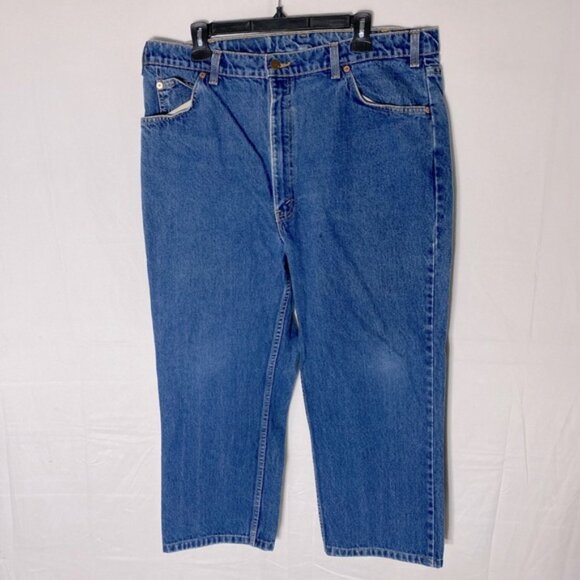 Vintage Levi’s Orange Tab 619 Med Wash Straight Leg Jeans 40 - Picture 16 of 16
